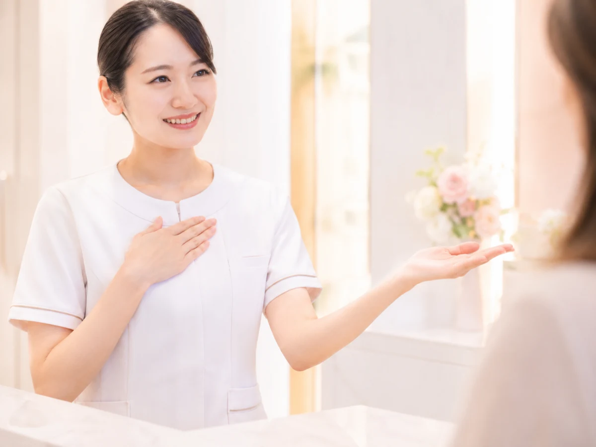 クリニックのエントランスのイメージ